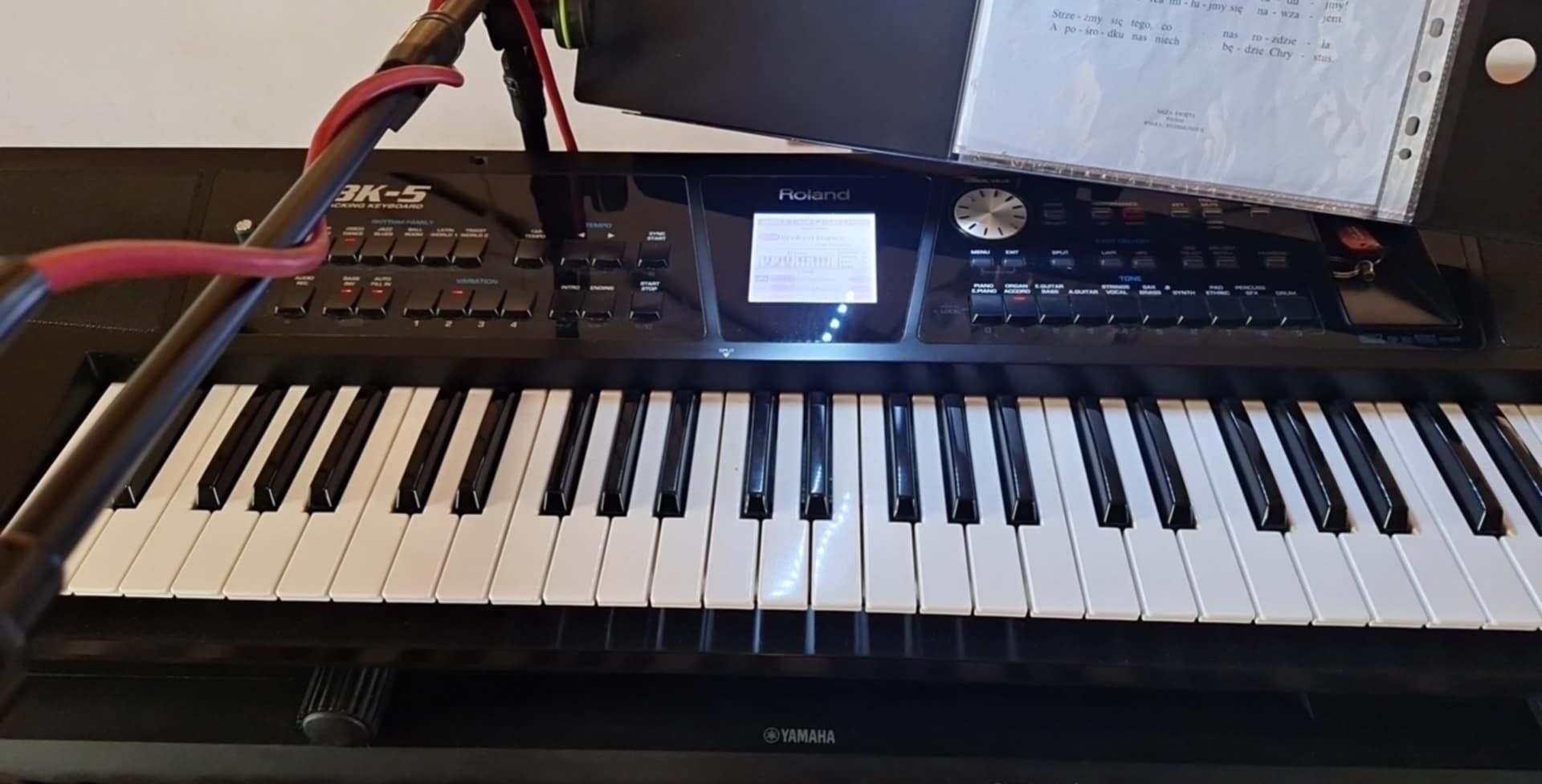 Klawisze keyboard Roland bk5