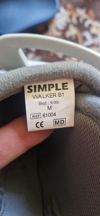 Orteza sztywna na goleń i stopę