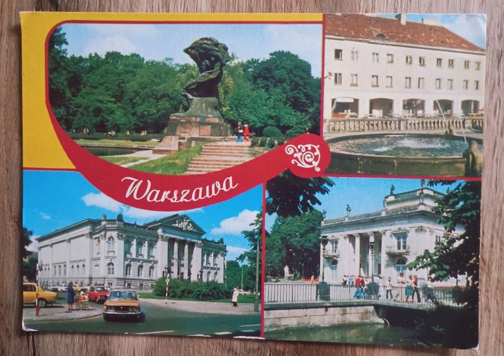 Pocztówka Warszawa