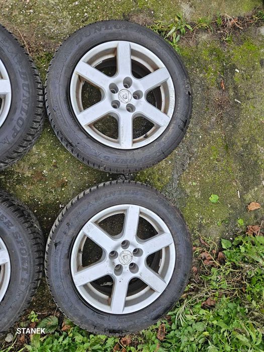 Alu laguna 3 5x114,3 z zimą 7mm Dunlop Winter Sport 205/60/16 z 2019r.