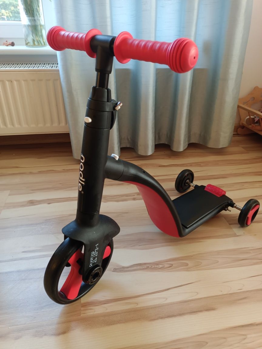 Nadle scooter - 3w1 rowerek hulajnoga biegowy