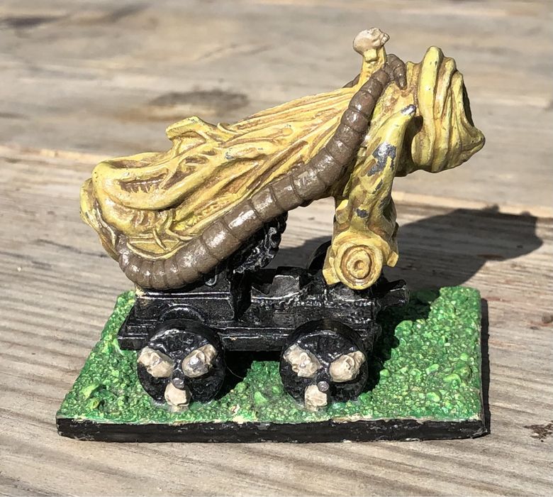 Armata figurka Bonecrusher Unholly Carronade gra Warzone Dark Legion !