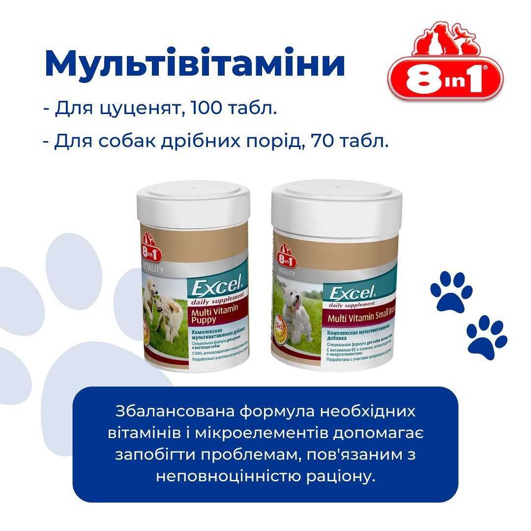 Вітамінно-мінеральні комплекси для собак і котів