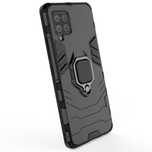 Pancerne Etui + magnetyczny uchwyt Samsung Galaxy A42 5G niebieski