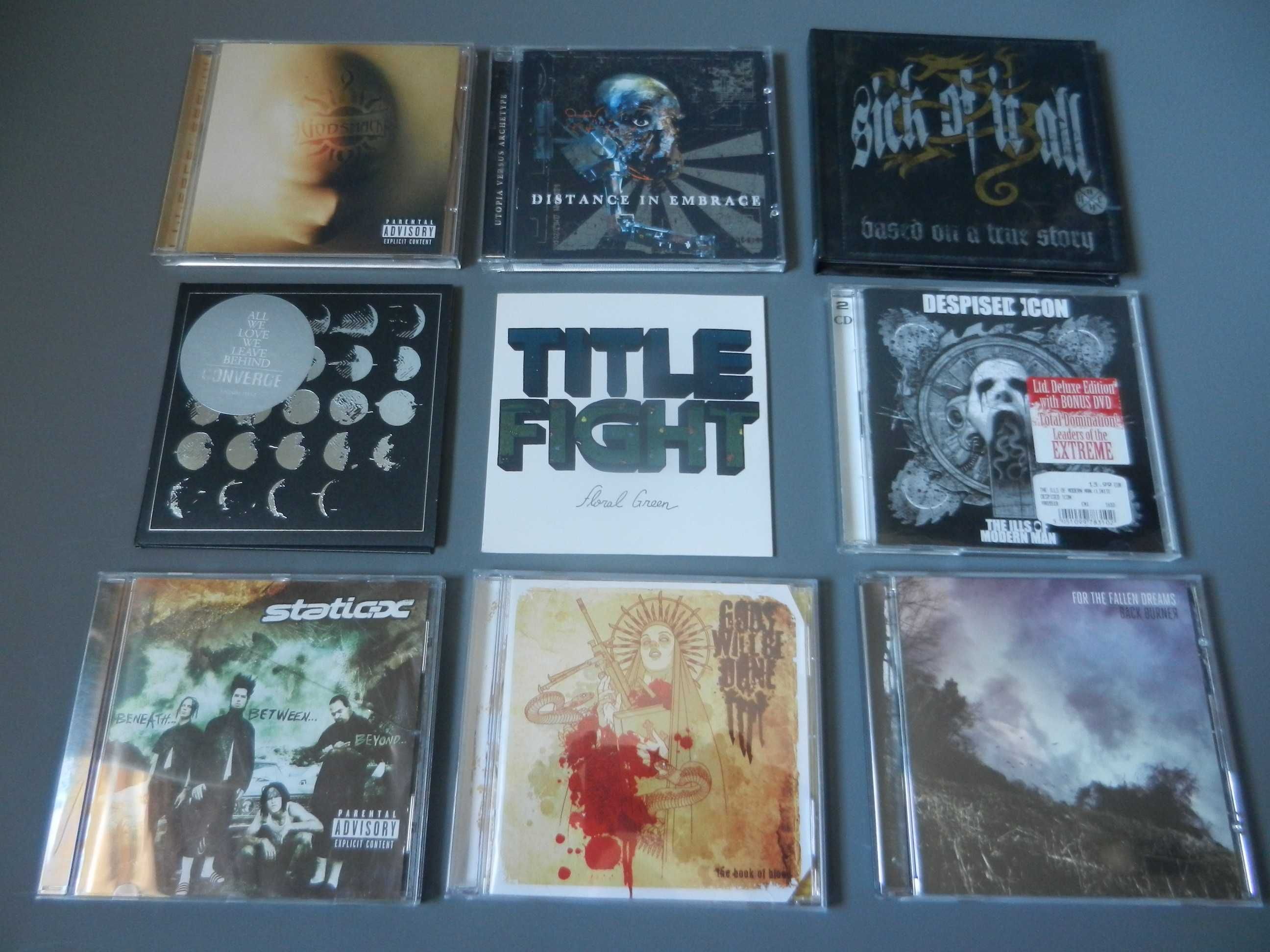 50 X CD Album , Metal, DEATH, HARDCORE + Case