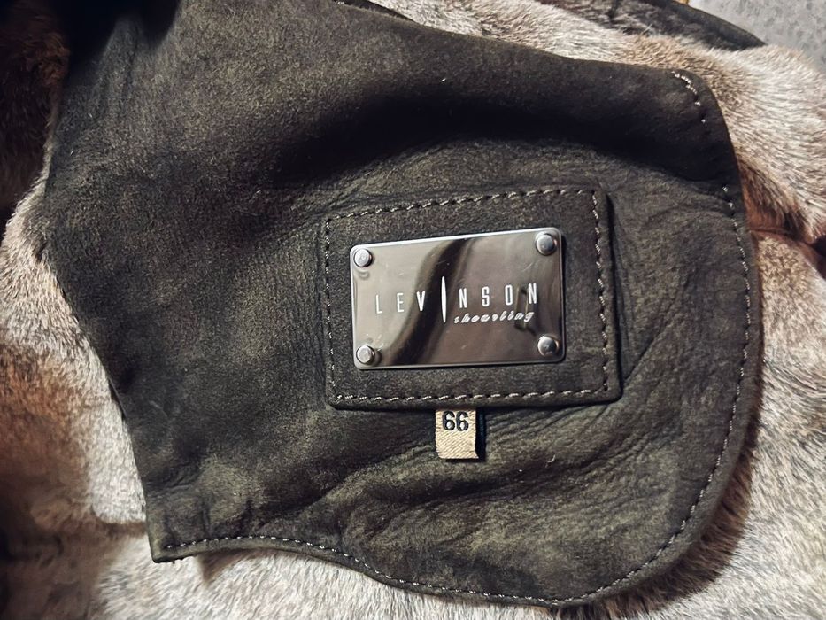 Мехавая дублёнка Levinson shearling 66р