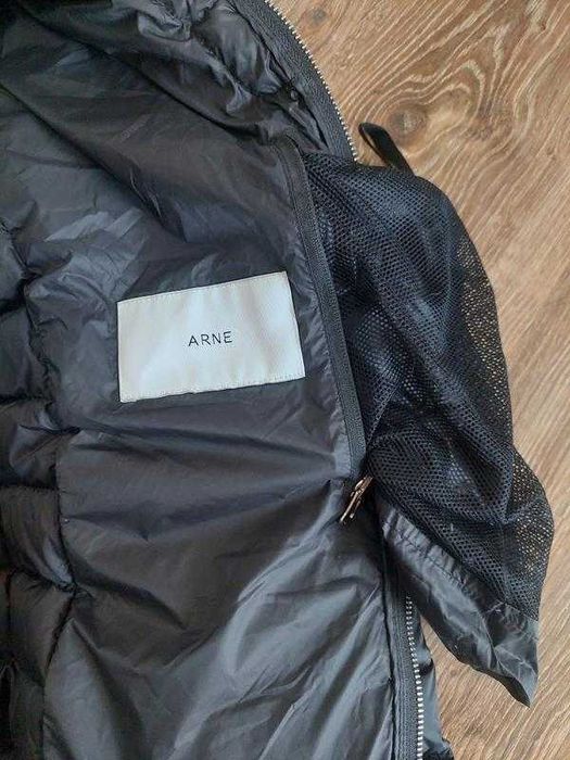Куртка пухова пуховик теплий пух перо від arne