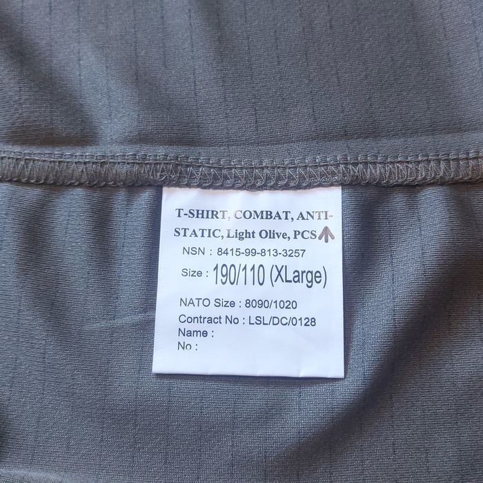 Футболка T-shirt Combat Antistatic Light Oliva PCS