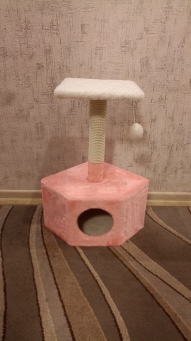 Домик когтеточка дряпка царапка для кот