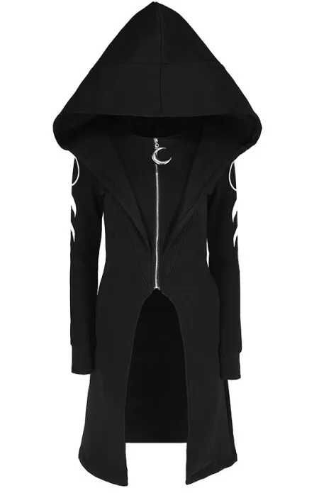 Bluza RESTYLE moon goth witch alternative killstar dollskill
