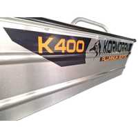 Łódź Aluminiowa łódka Kormoran K400 motorowa wiosłowa wędkarska