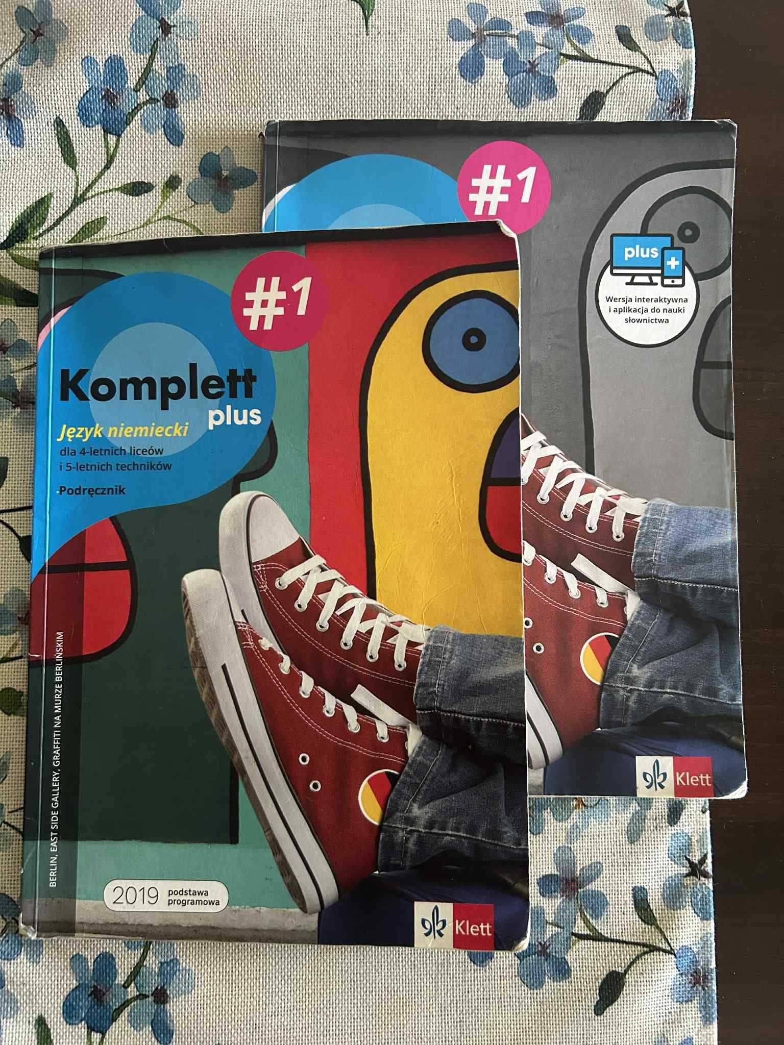 Podręcznik Język Niemiecki Komplett plus Klasa 1 +WYPEŁNIONE ĆWICZENIA