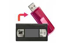 Przegrywanie kaset Video na płyty DVD Pendrive USB