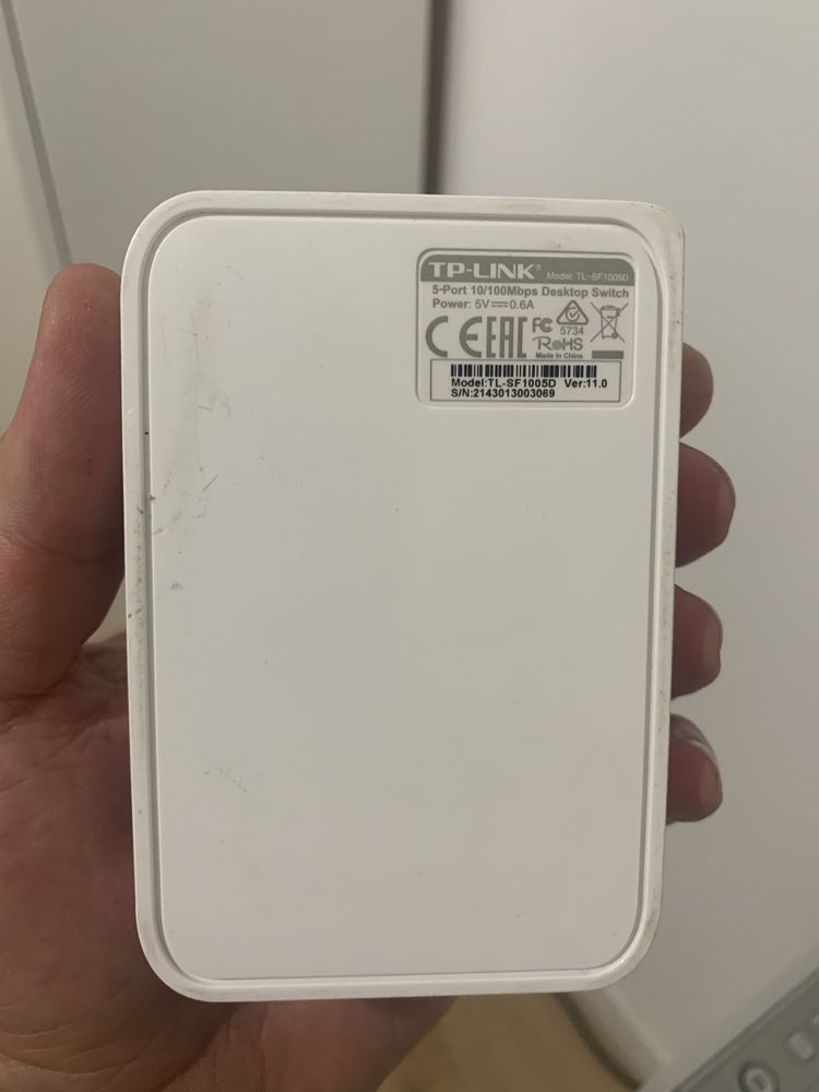 Switch tp link 4 portas 100mbps