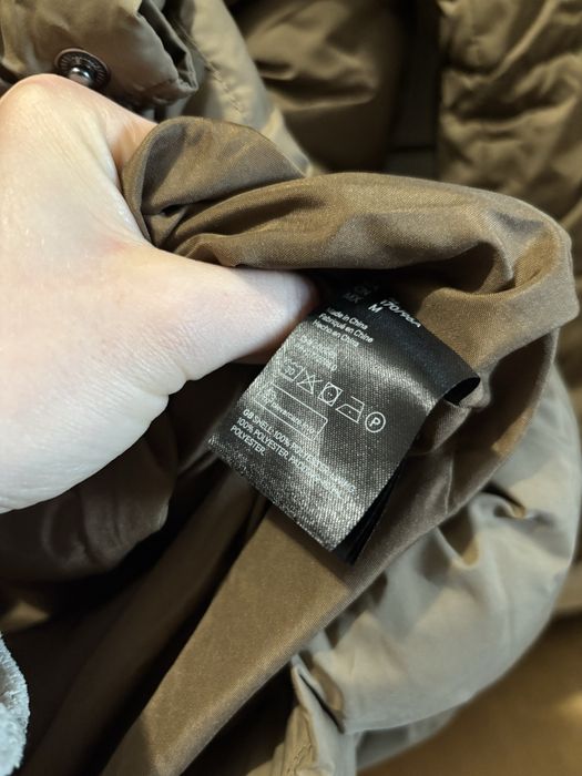 Puchowy płaszcz kurtka H&M r. M