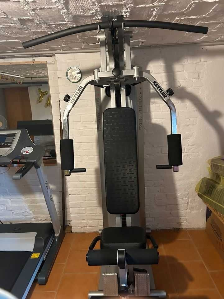 Atlas KETTLER Ławka siłka wyciąg sztanga Basic kasik 80Kg prasa do nóg