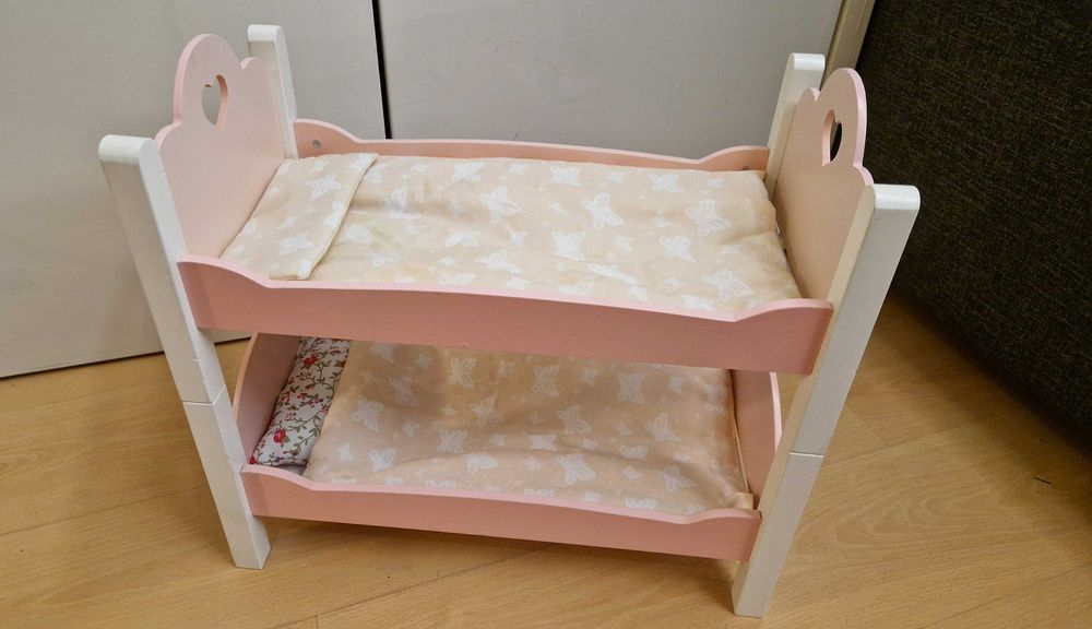 Cama Beliche para bonecas