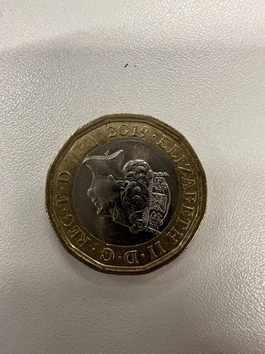 Moeda One Pound Elisabeth II 2019