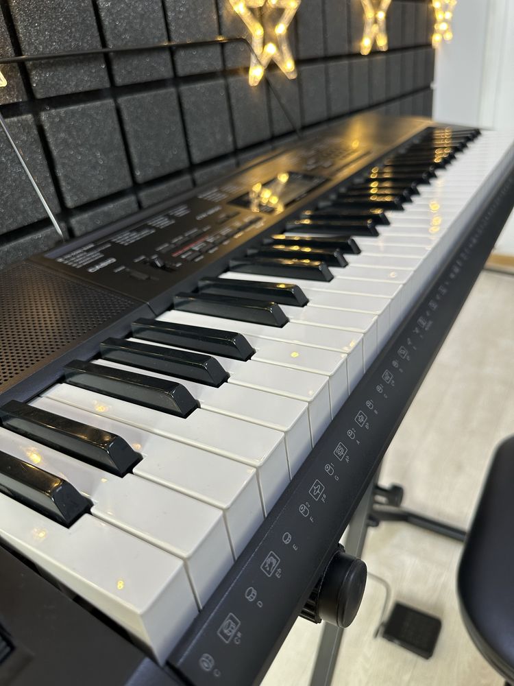 ПРОФЕСІЙНИЙ синтезатор CASIO 3200 ДИНАМІЧНА клавіатура цифрове піаніно