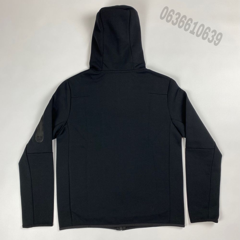 Новое Зип Худи Nike Tech Fleece в Черном Цвете | Кофта Найк Теч Флис