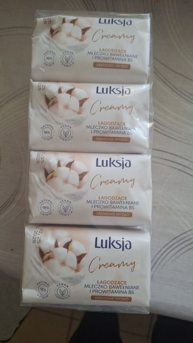 Mydełko luksja nowe 12 sztuk