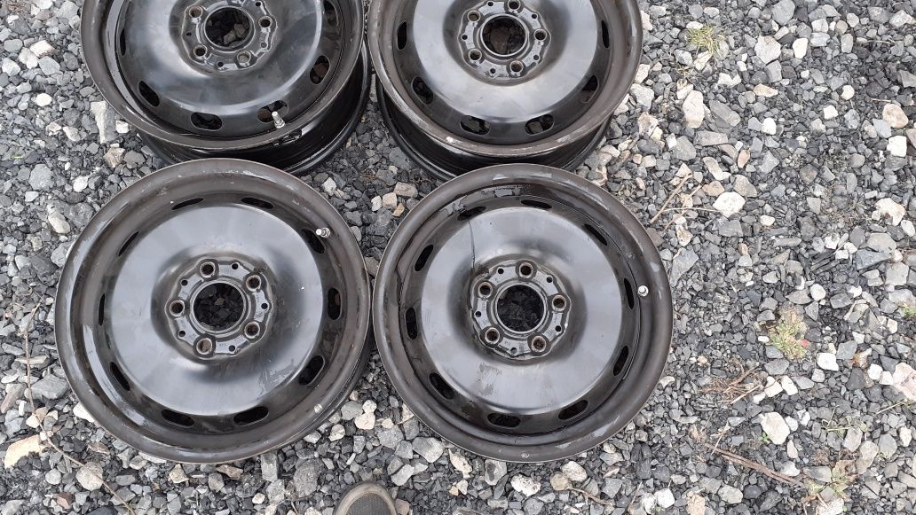 4xfelga stalowa 15" MINI (5x112 ET46) z TPMS