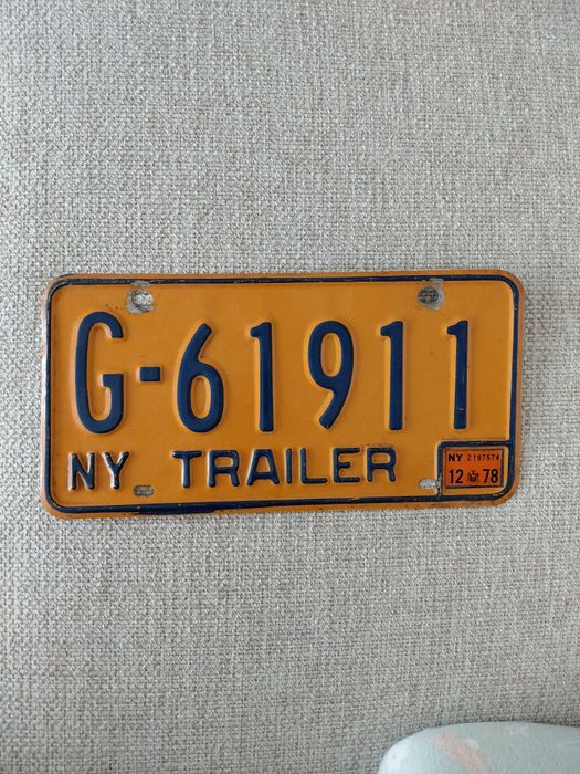 Matricula original Americana