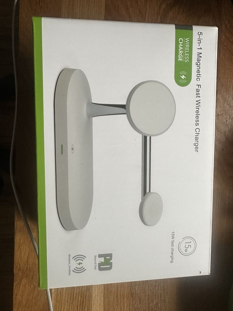 Ładowarka indukcyjna Iphone Apple WATCH magsafe 5w1 15W