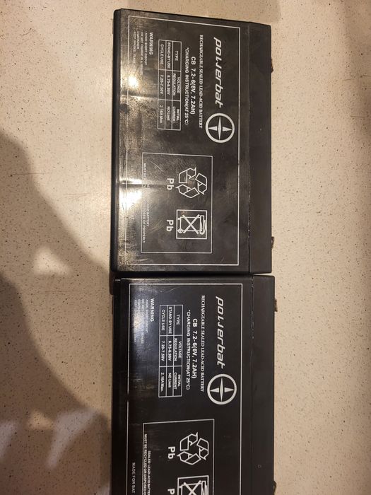 Bateria do łódki wedkarskiej