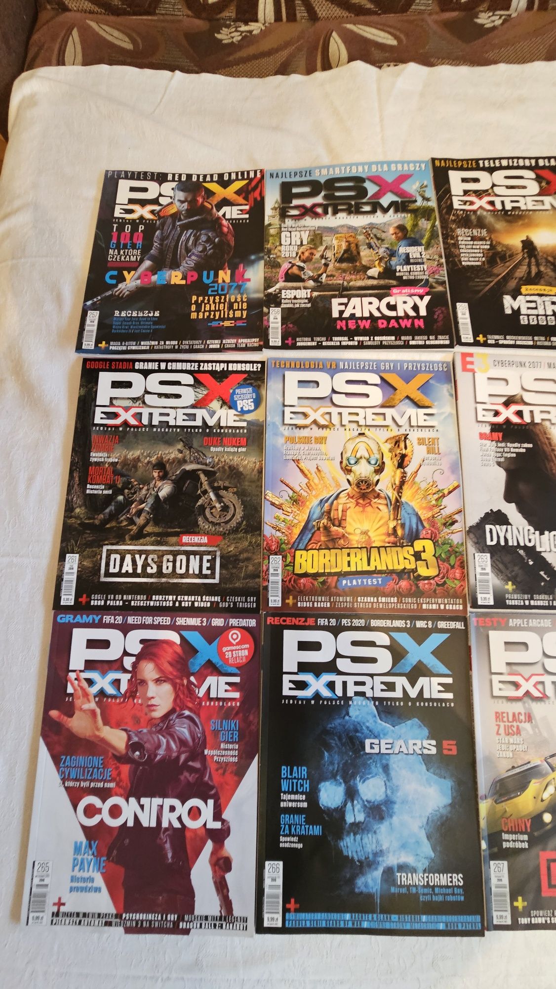 Pełen rocznki gazety Psx Extreme nr. 257 do 268 / 2019 rok . Polecam.