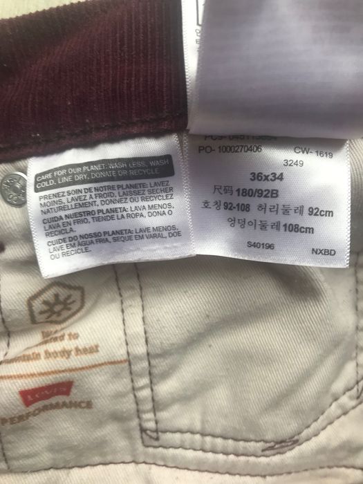 Spodnie marki LEVI STRAUSS rozmiar 36x34 511
