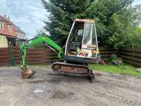 Yanmar B22  Minikoparka Yanmar B22 nowe gąski
