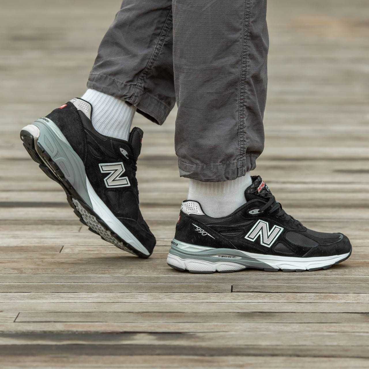 ‼️ Кросівки New Balance 990v3 Black White