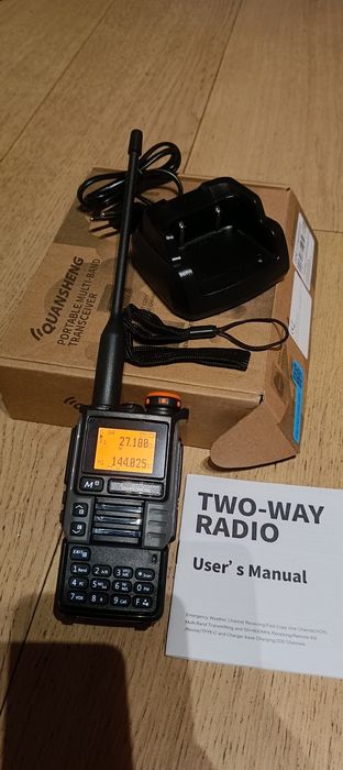 Krótkofalówka Radiotelefon Org. Quansheng UV-K5 99 Wgrany Egzumer CB !