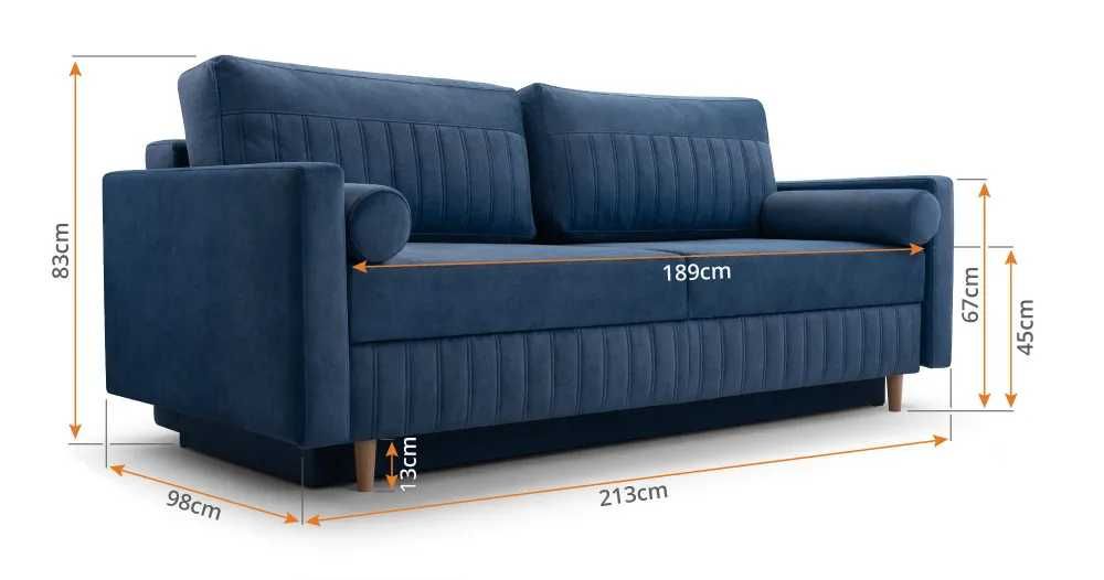 # Kanapa NADIA # Funkcja Spania # Pojemnik # DESIGN #