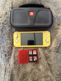 Nintendo Lite Yellow 32gb + Ігри + Чохол