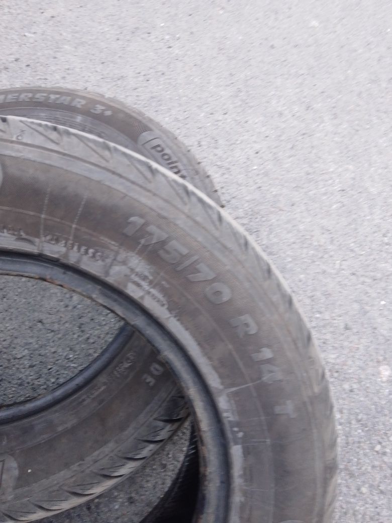 Продам б.у. резину для авто 175/70 R14 T