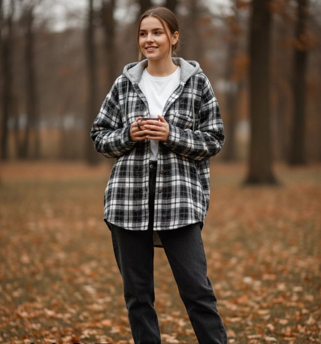 Сорока картата,в клітинку на хутрі в камінчик