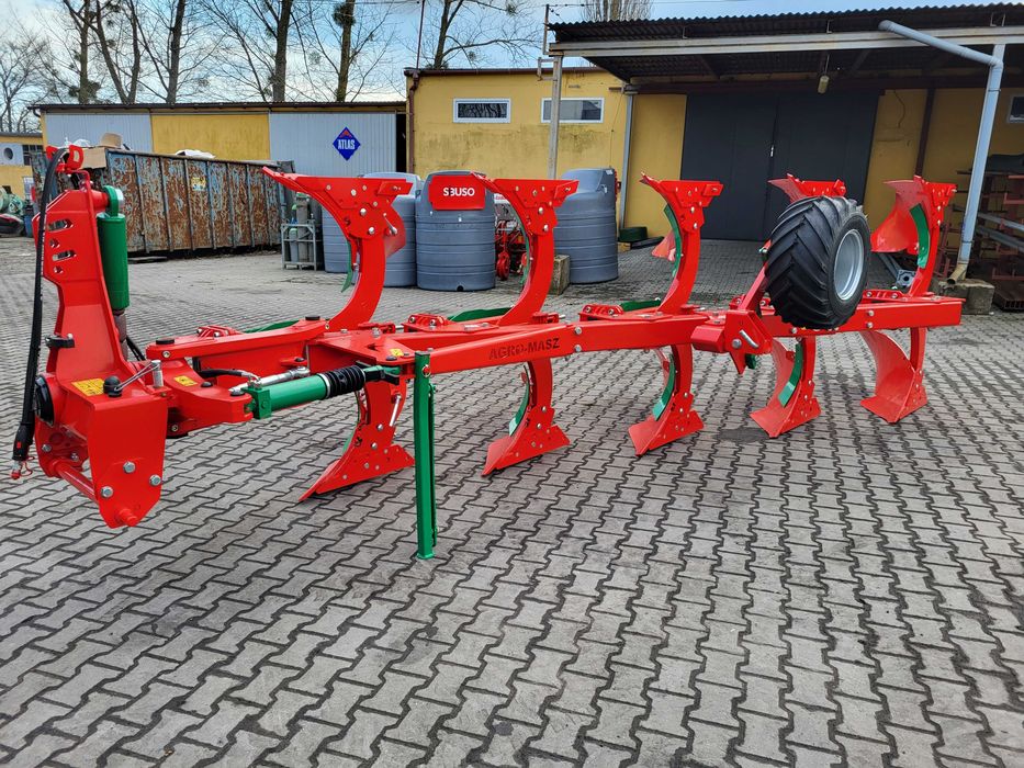 OD REKI Pług Agro-Masz POR 3 4 5 skib nowy odkł. xxl obrotowy resor