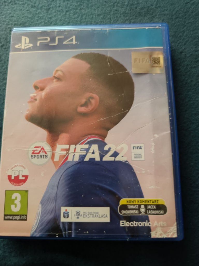 FIFA 2022 22 ps4 PlayStation 4 5 Polska Wersja