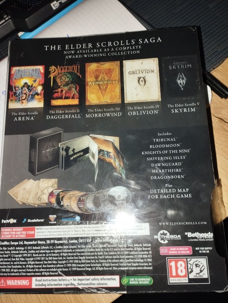 Gra PC The Elder Scrolls Anthology