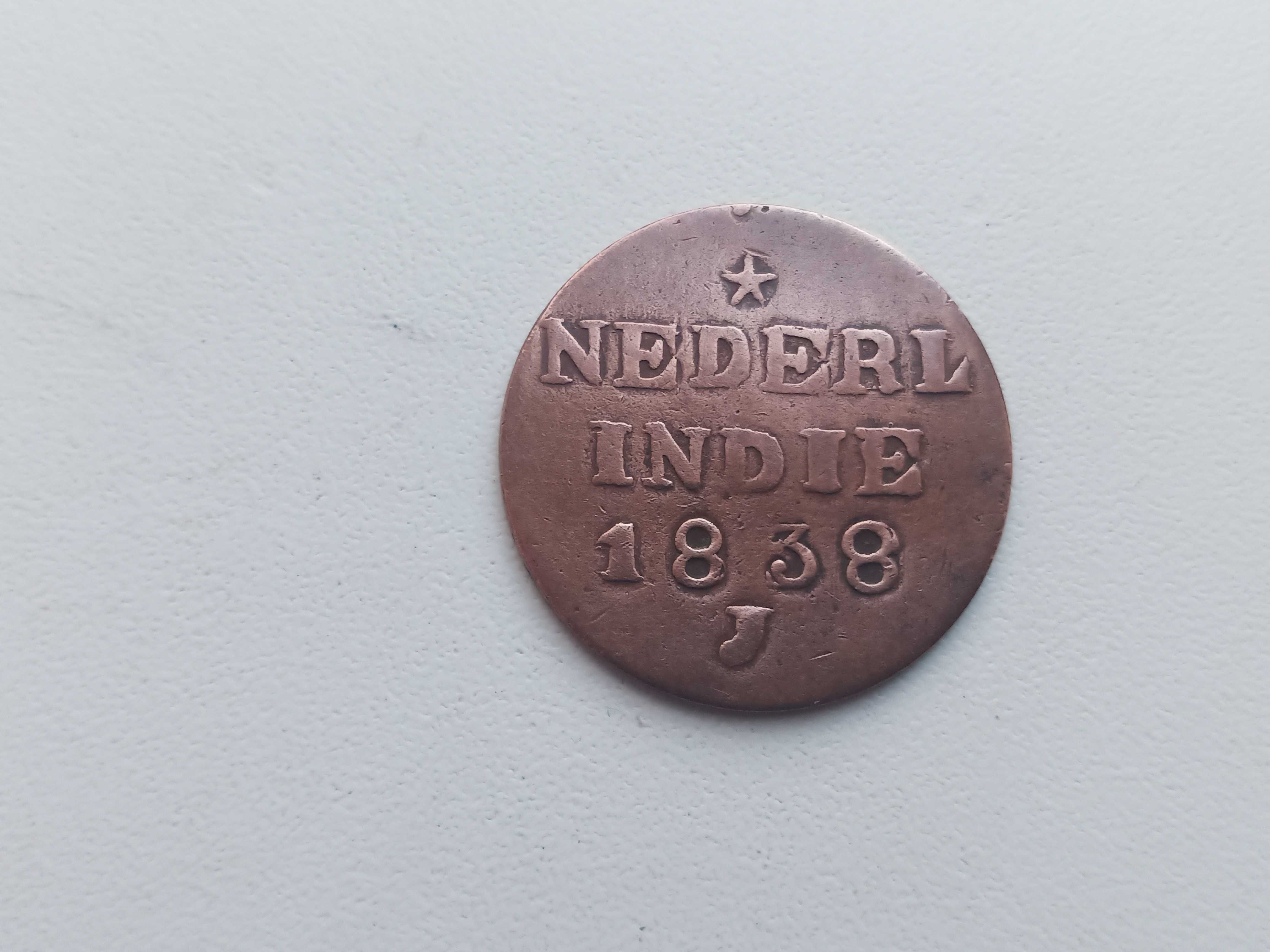 Монета Нидерландская Индия (Батавия)  1804 год.