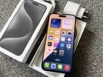 iPhone 15 Pro Max 256GB SPACE GREY BLACK Czarny Bat97% Gwarancja SZKŁO