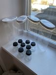 Zestaw pojemnikow kuchennych Ikea