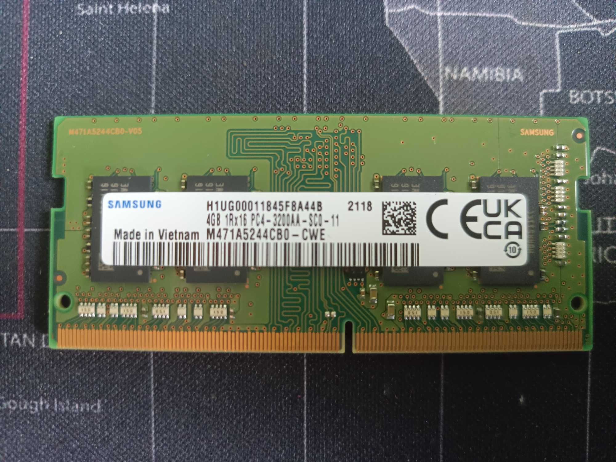 Pamięć RAM Samsung SODIMM DDR4 3200MHz CL22