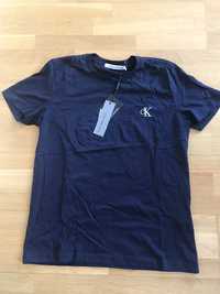 Calvin Klein CK koszulka t-shirt rozm M granat