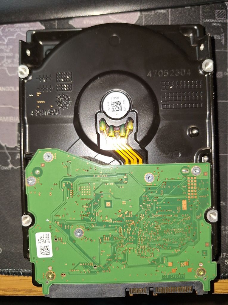 Disco 8TB bloqueado
