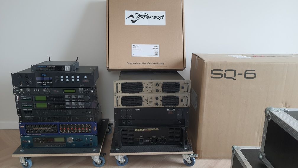 Spliter aktywny Xta DS800 xlr mon foh FV