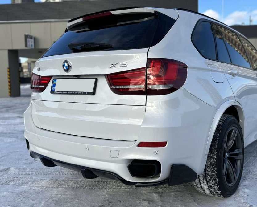 F15 Губа диффузор накладки M-Performance на BMW X5 F15 бмв х5ф15 обвеc