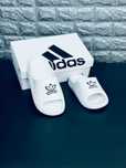 Тапочки Adidas мужские Ультралегкие Белые 36-45! Летние шлепанцы Адики